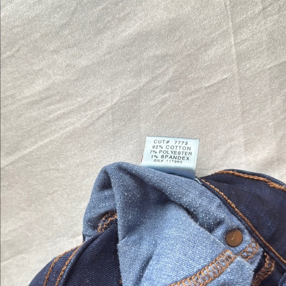 J Brand Ignite Dark Blue Denim Skinny Jeans Stretch Indigo Hue Sz 27 - Picture 11 of 15